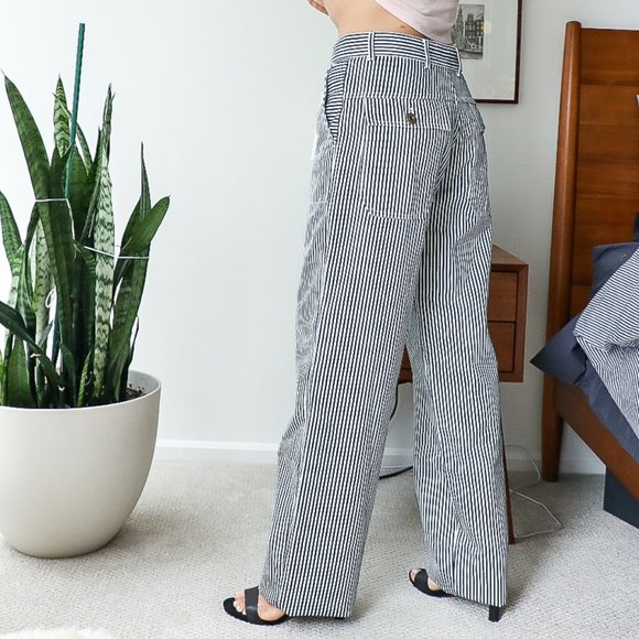 CHLOE striped wide leg pant